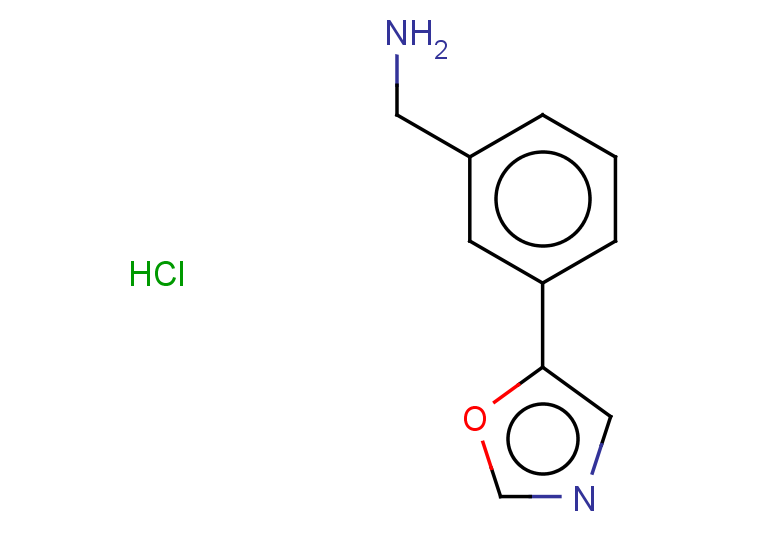[3-(1,3-oxazol-5-yl)phenyl]methanamine hydrochloride