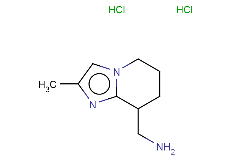 {2-methyl-5H,6H,7H,8H-imidazo[1,2-a]pyridin-8-yl}methanamine dihydrochloride