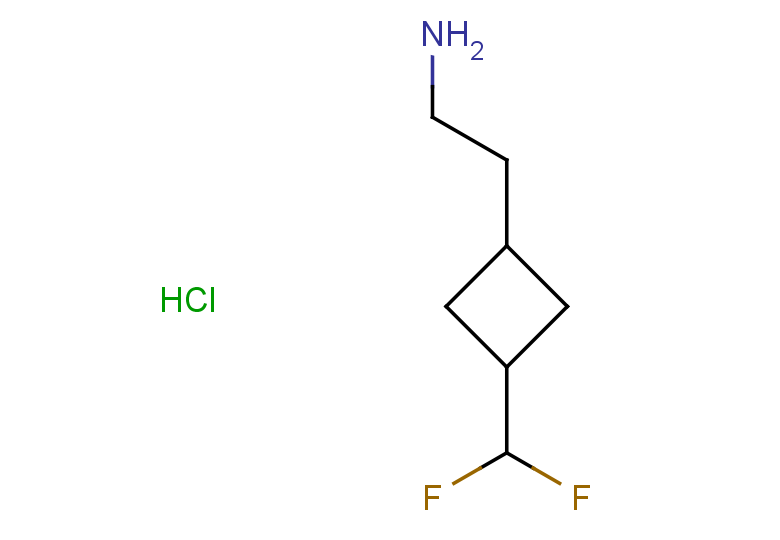 2-[3-(difluoromethyl)cyclobutyl]ethan-1-amine hydrochloride