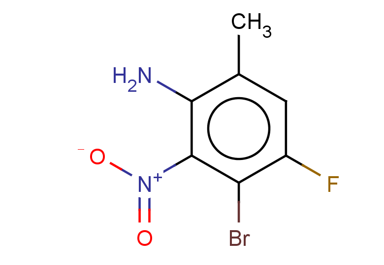 3-bromo-4-fluoro-6-methyl-2-nitroaniline
