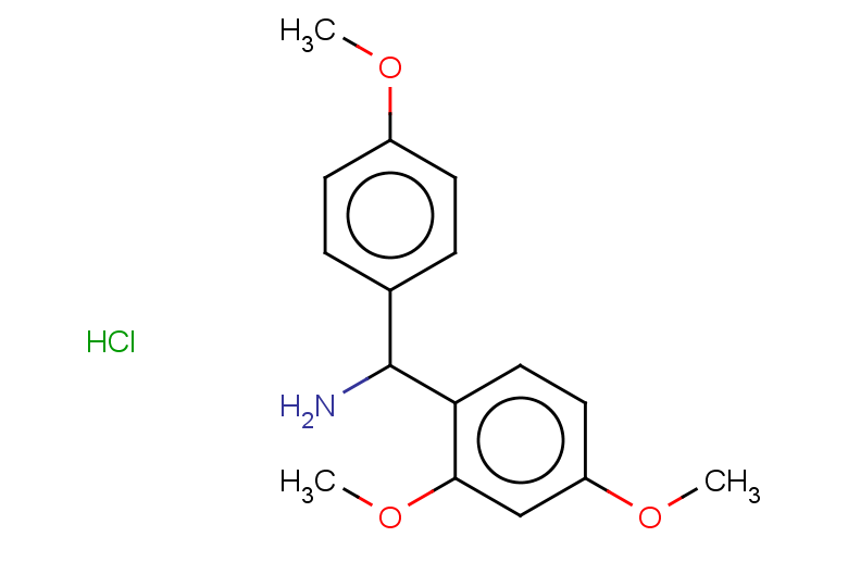 (2,4-dimethoxyphenyl)(4-methoxyphenyl)methanamine hydrochloride