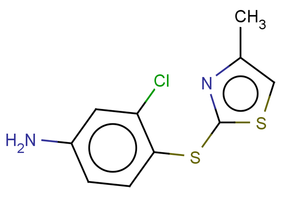 3-chloro-4-[(4-methyl-1,3-thiazol-2-yl)sulfanyl]aniline