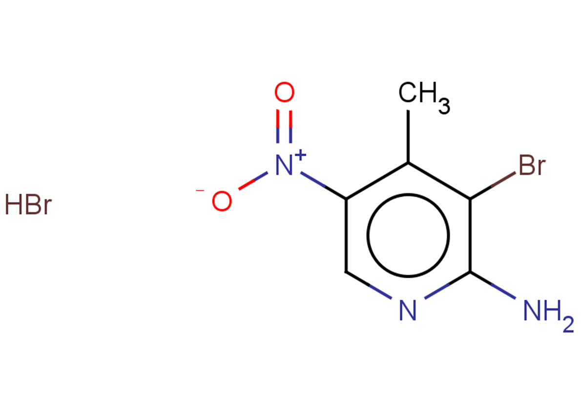 3-bromo-4-methyl-5-nitropyridin-2-amine hydrobromide