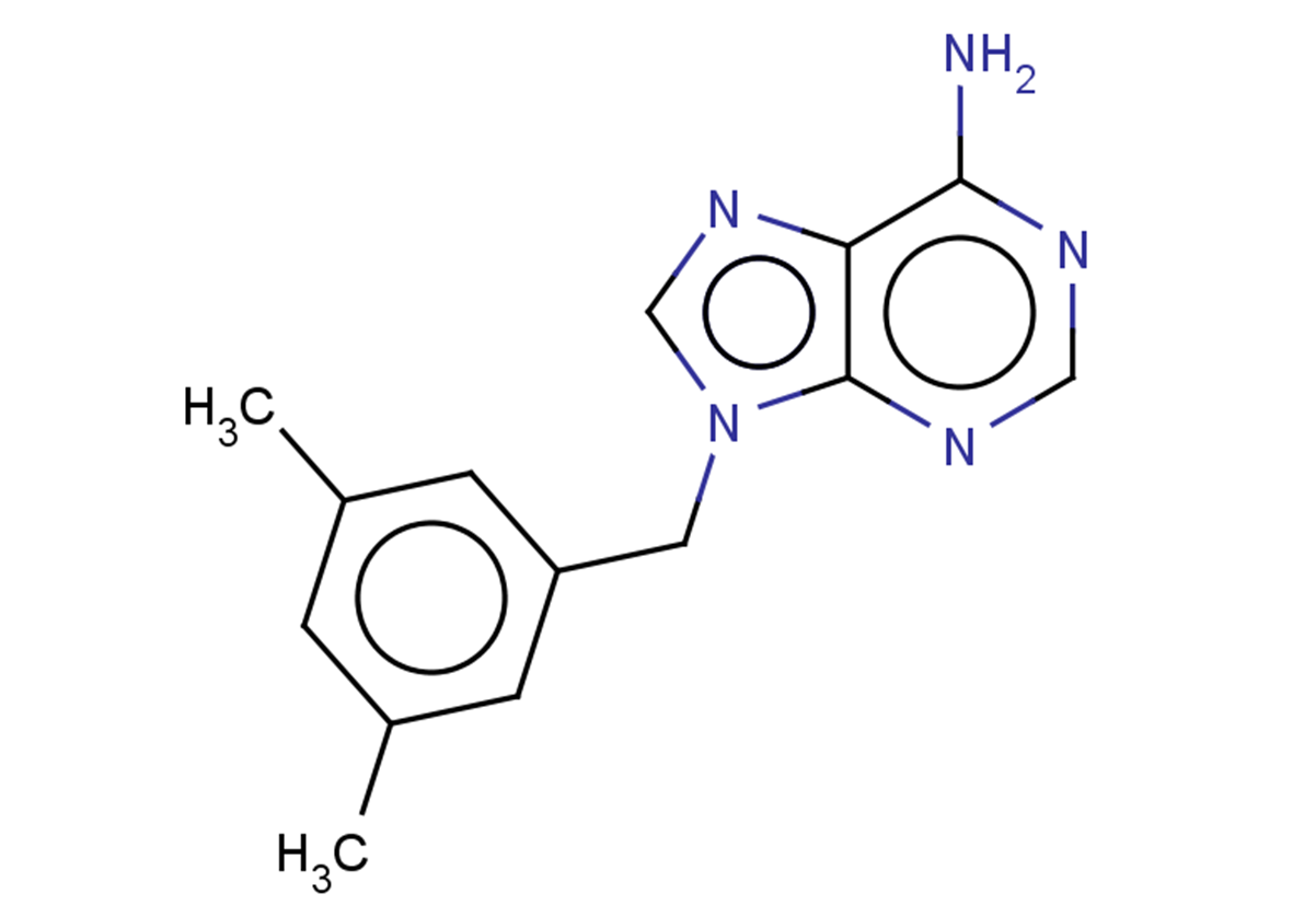 9-[(3,5-dimethylphenyl)methyl]-9H-purin-6-amine