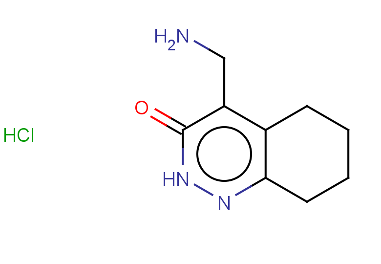 4-(aminomethyl)-2,3,5,6,7,8-hexahydrocinnolin-3-one hydrochloride