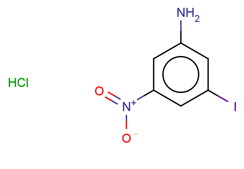3-iodo-5-nitroaniline hydrochloride