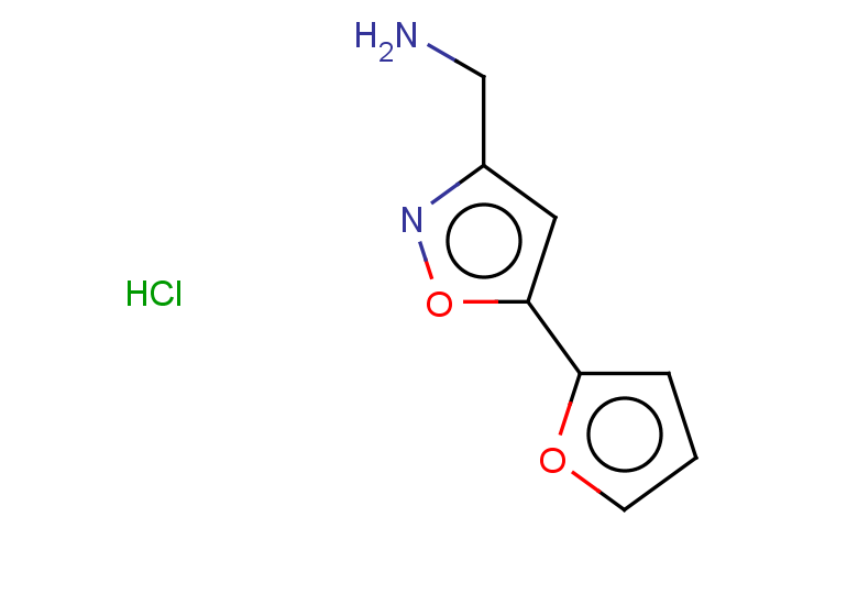 [5-(furan-2-yl)-1,2-oxazol-3-yl]methanamine hydrochloride