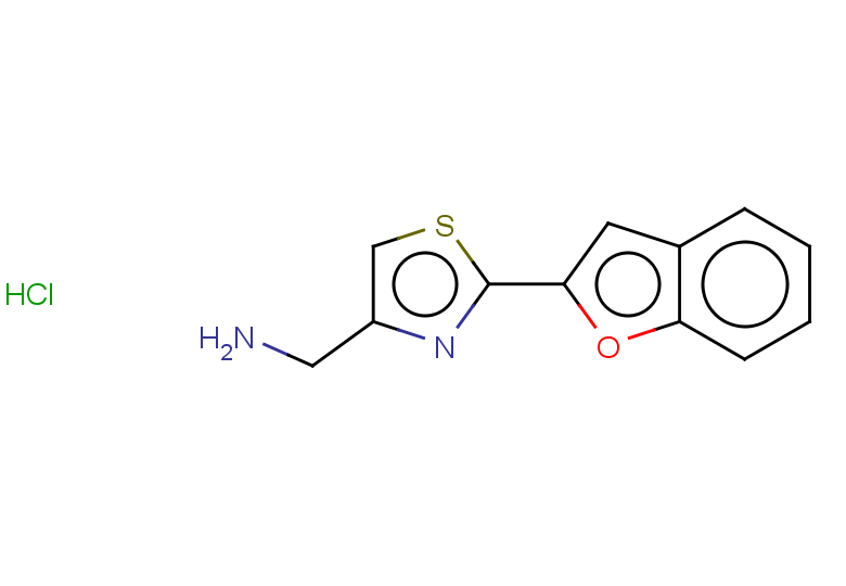 [2-(1-benzofuran-2-yl)-1,3-thiazol-4-yl]methanamine hydrochloride