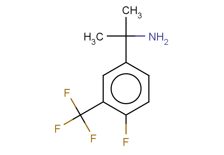 2-[4-FLUORO-3-(TRIFLUOROMETHYL)PHENYL]PROPAN-2-AMINE