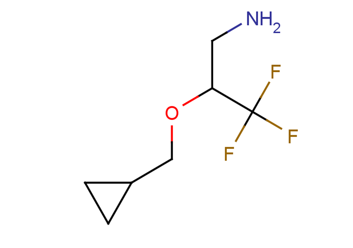 2-(cyclopropylmethoxy)-3,3,3-trifluoropropan-1-amine