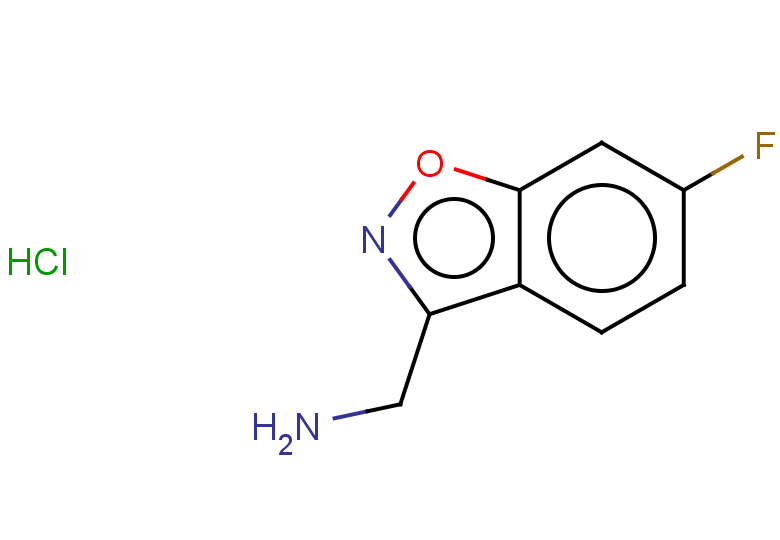 (6-fluoro-1,2-benzoxazol-3-yl)methanamine hydrochloride