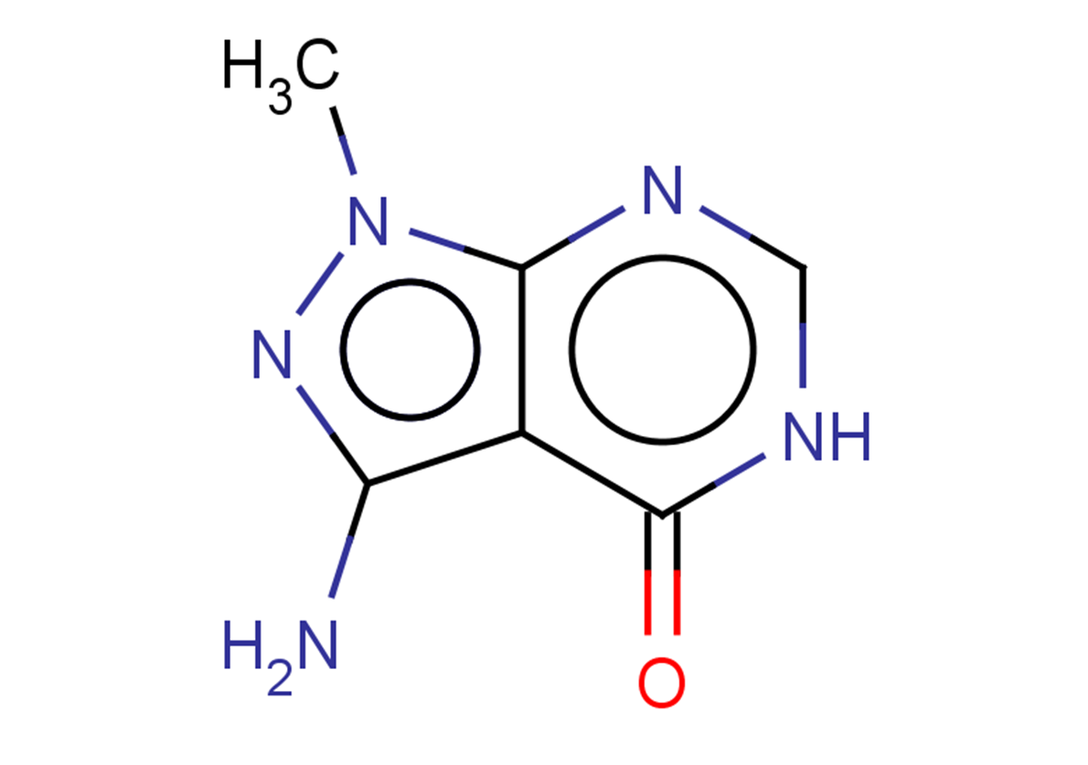 3-AMINO-1,5-DIHYDRO-1-METHYL-4H-PYRAZOLO[3,4-D]PYRIMIDIN-4-ONE