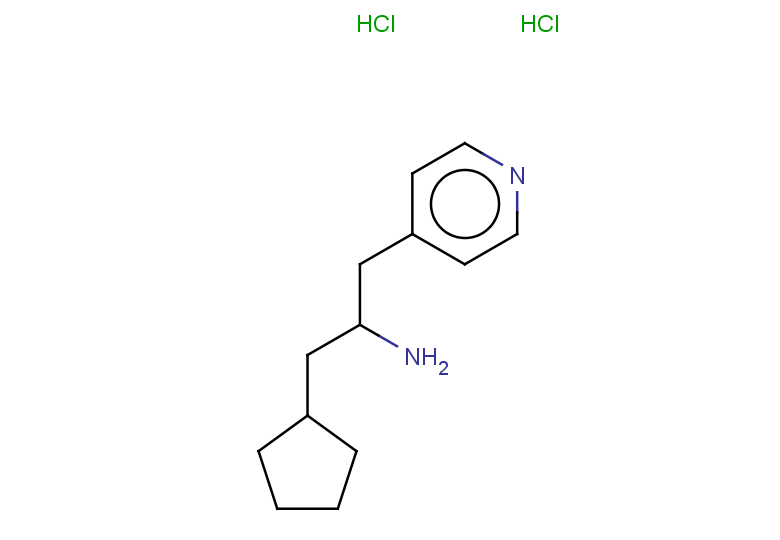 1-cyclopentyl-3-(pyridin-4-yl)propan-2-amine dihydrochloride