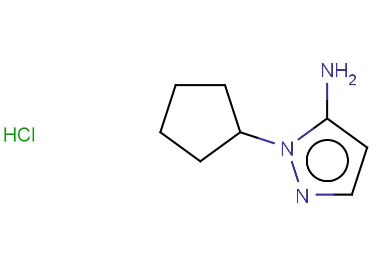 1-cyclopentyl-1H-pyrazol-5-amine hydrochloride