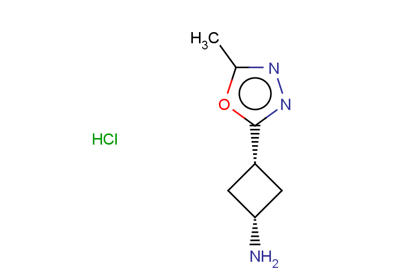 (1s,3s)-3-(5-methyl-1,3,4-oxadiazol-2-yl)cyclobutan-1-amine hydrochloride