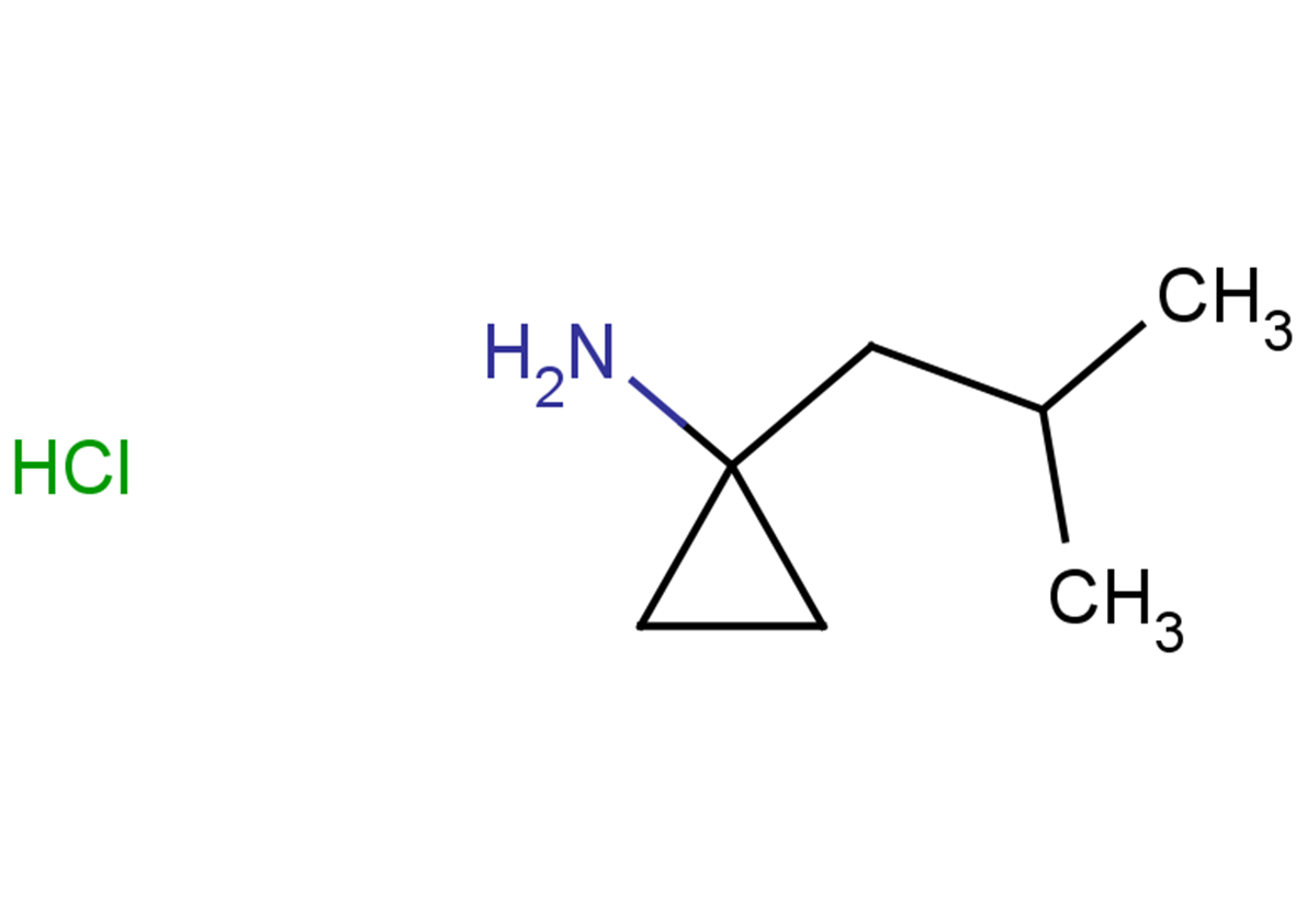 1-(2-methylpropyl)cyclopropan-1-amine hydrochloride