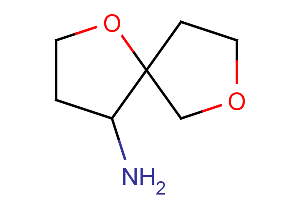 1,7-dioxaspiro[4.4]nonan-4-amine