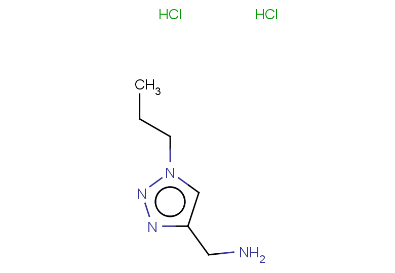 (1-propyl-1H-1,2,3-triazol-4-yl)methanamine dihydrochloride