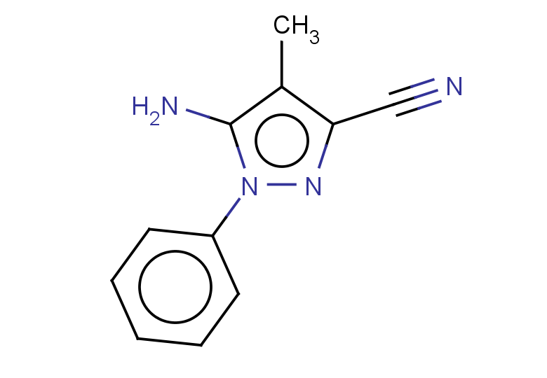 5-amino-4-methyl-1-phenyl-1H-pyrazole-3-carbonitrile