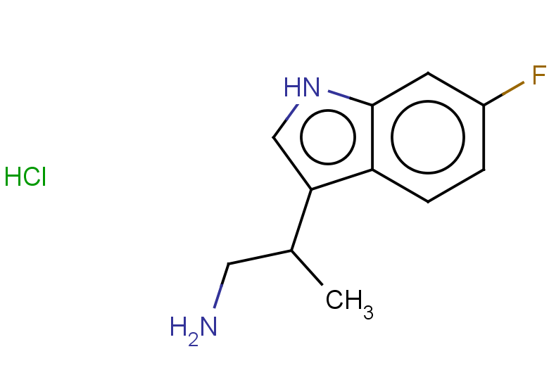 2-(6-fluoro-1H-indol-3-yl)propan-1-amine hydrochloride
