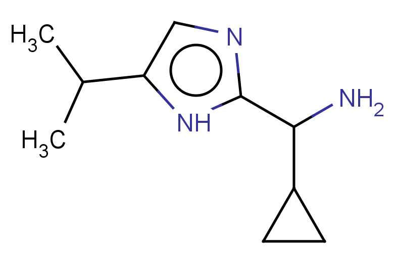 cyclopropyl[5-(propan-2-yl)-1H-imidazol-2-yl]methanamine