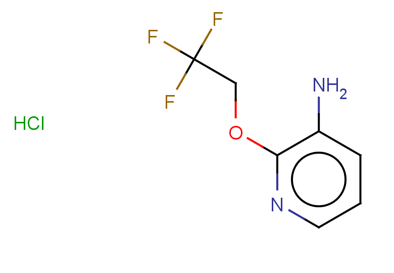 2-(2,2,2-trifluoroethoxy)pyridin-3-amine hydrochloride