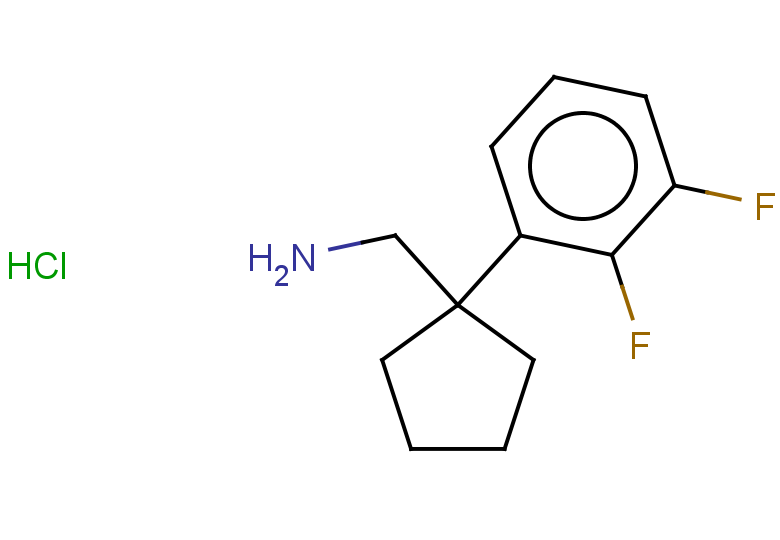 [1-(2,3-difluorophenyl)cyclopentyl]methanamine hydrochloride