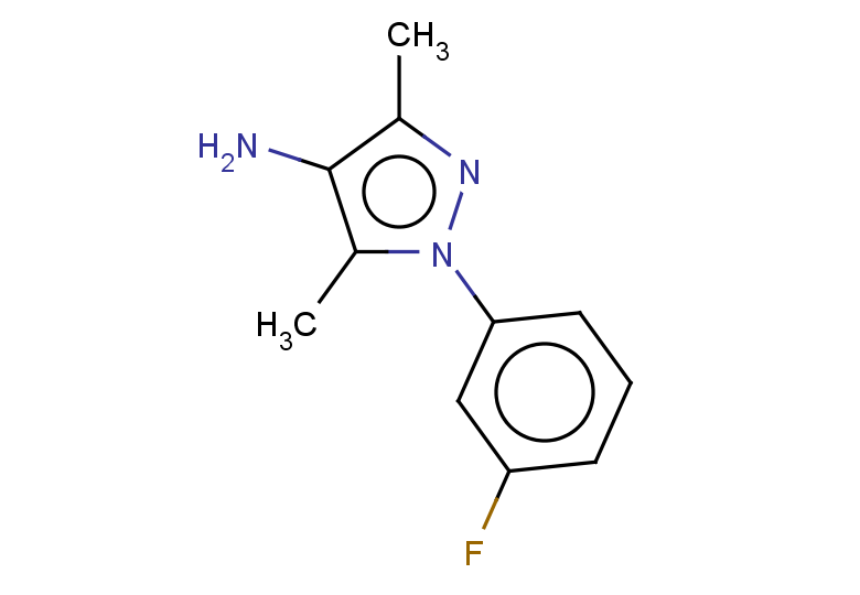 1-(3-fluorophenyl)-3,5-dimethyl-1H-pyrazol-4-amine
