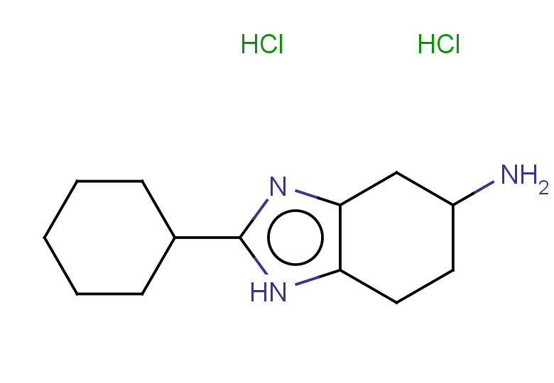 2-cyclohexyl-4,5,6,7-tetrahydro-1H-1,3-benzodiazol-5-amine dihydrochloride