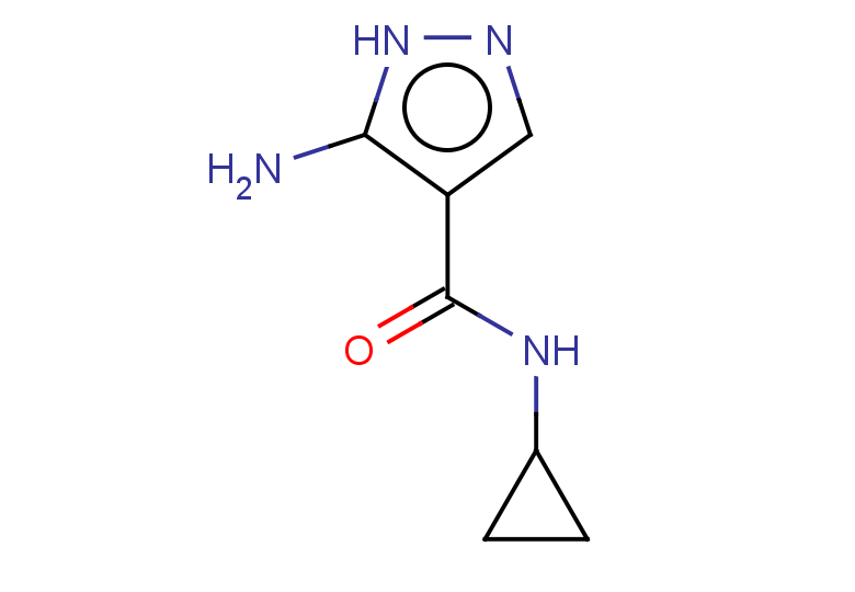 5-amino-N-cyclopropyl-1H-pyrazole-4-carboxamide