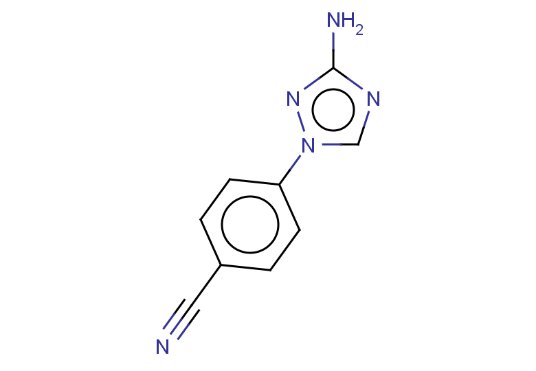 4-(3-amino-1H-1,2,4-triazol-1-yl)benzonitrile