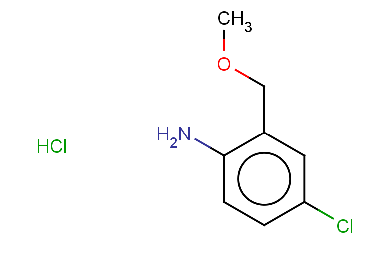 4-chloro-2-(methoxymethyl)aniline hydrochloride
