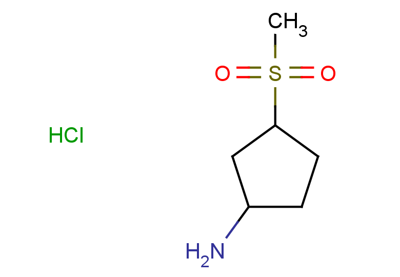 3-methanesulfonylcyclopentan-1-amine hydrochloride