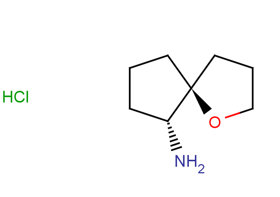 rac-(5R,6S)-1-oxaspiro[4.4]nonan-6-amine hydrochloride