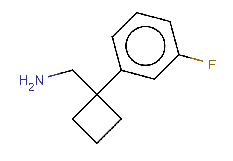 [1-(3-fluorophenyl)cyclobutyl]methanamine