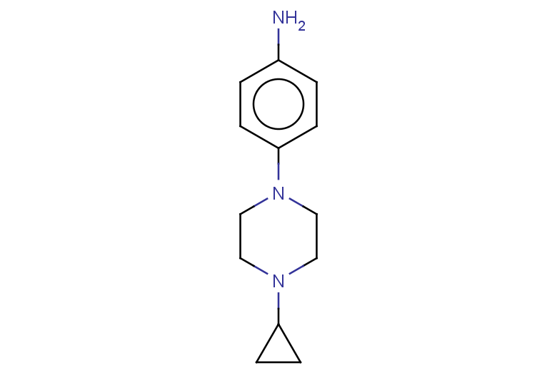 4-(4-cyclopropylpiperazin-1-yl)aniline