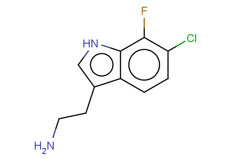 2-(6-chloro-7-fluoro-1H-indol-3-yl)ethan-1-amine
