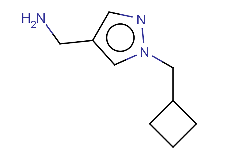 [1-(cyclobutylmethyl)-1H-pyrazol-4-yl]methanamine