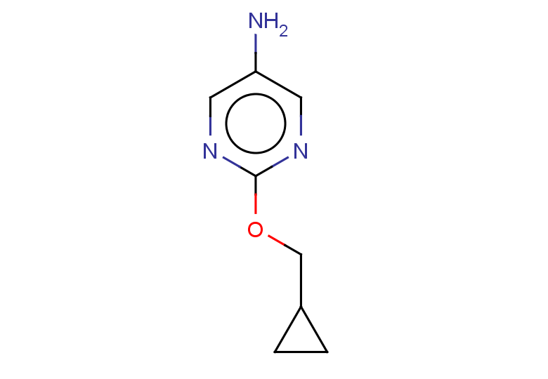 2-(cyclopropylmethoxy)pyrimidin-5-amine