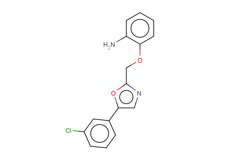 2-{[5-(3-chlorophenyl)-1,3-oxazol-2-yl]methoxy}aniline
