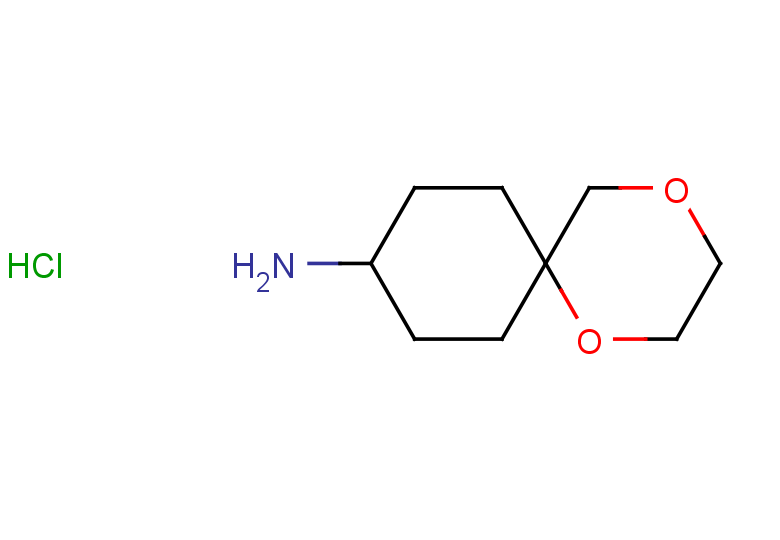 1,4-dioxaspiro[5.5]undecan-9-amine hydrochloride