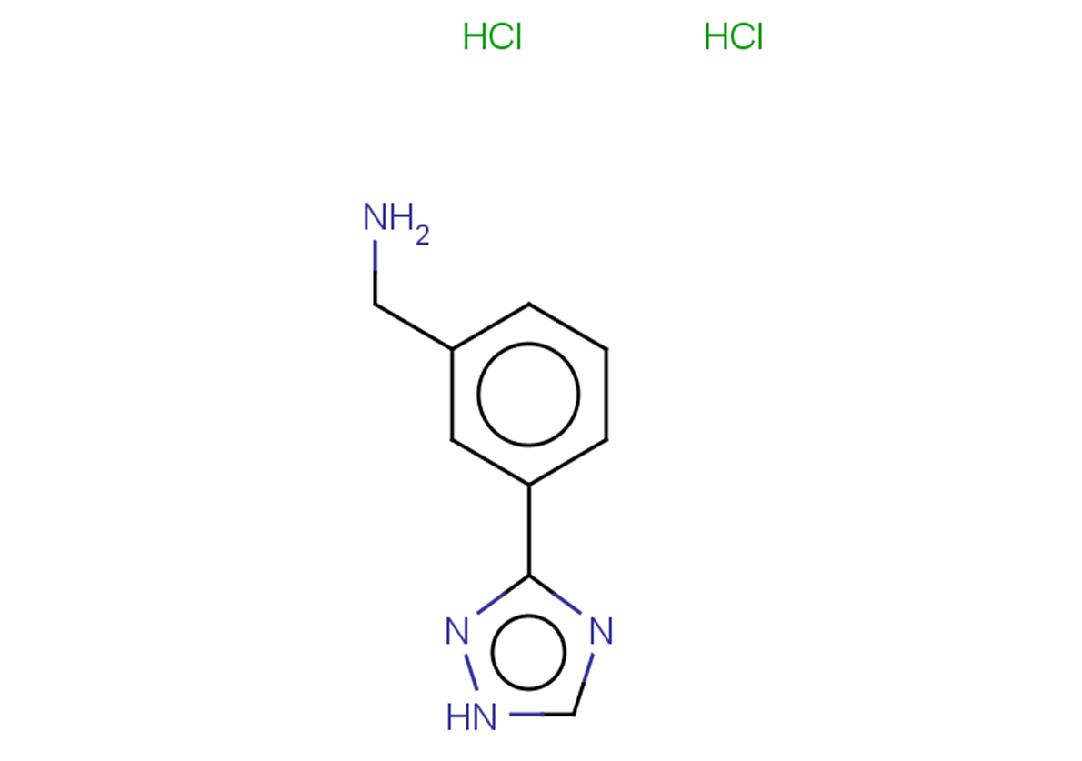 [3-(1H-1,2,4-triazol-3-yl)phenyl]methanamine dihydrochloride
