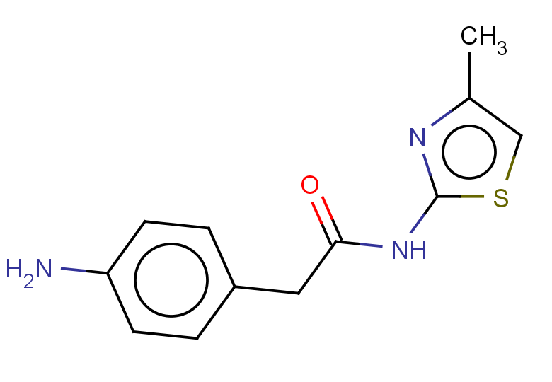 2-(4-aminophenyl)-N-(4-methyl-1,3-thiazol-2-yl)acetamide
