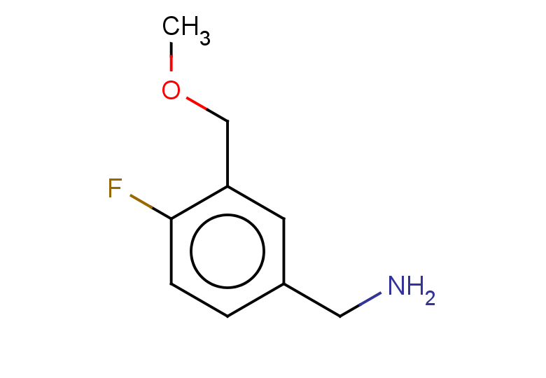 [4-fluoro-3-(methoxymethyl)phenyl]methanamine
