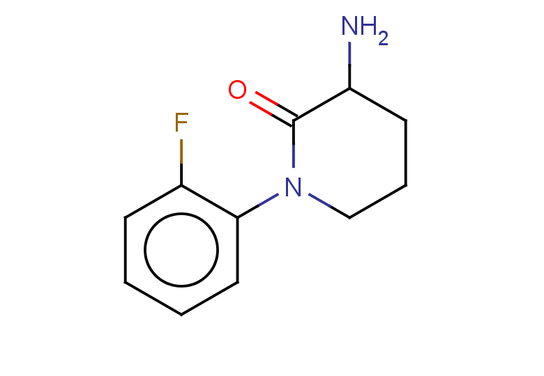 3-amino-1-(2-fluorophenyl)piperidin-2-one