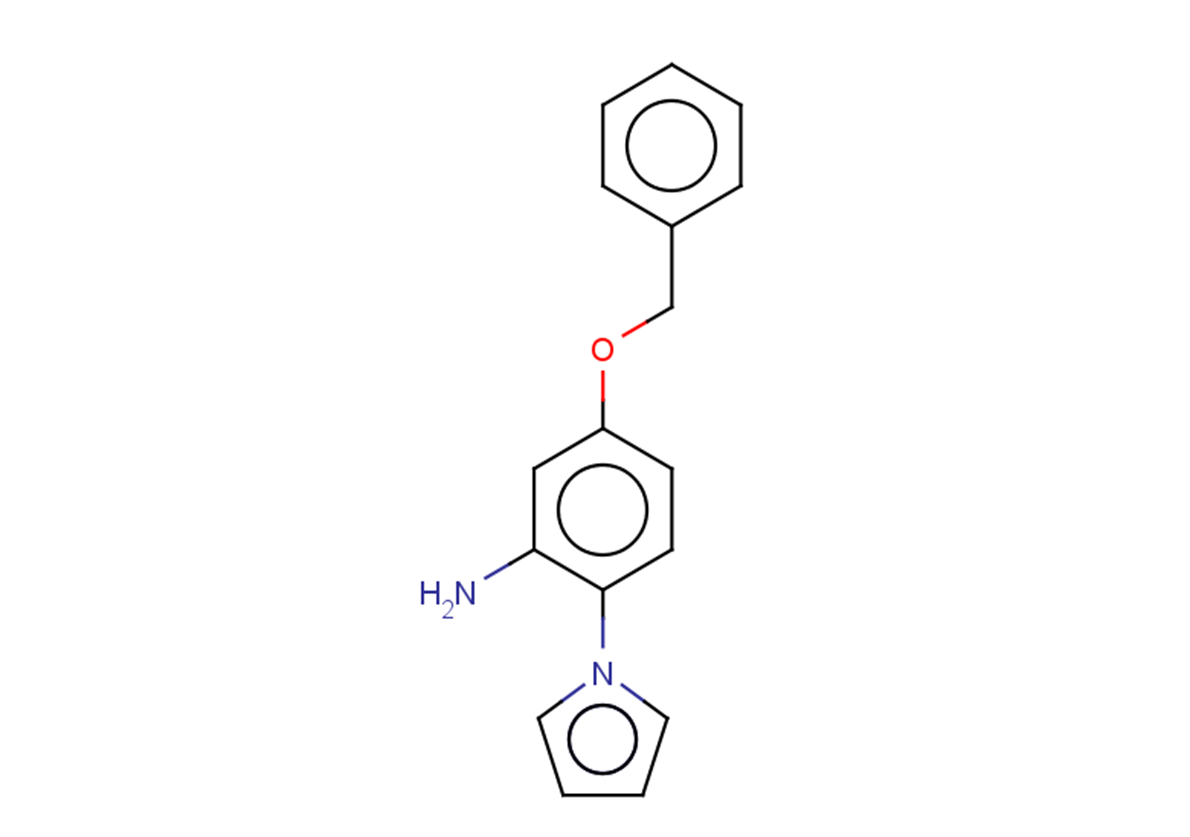 5-(benzyloxy)-2-(1H-pyrrol-1-yl)aniline