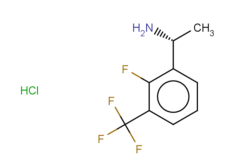 (1R)-1-[2-fluoro-3-(trifluoromethyl)phenyl]ethan-1-amine hydrochloride