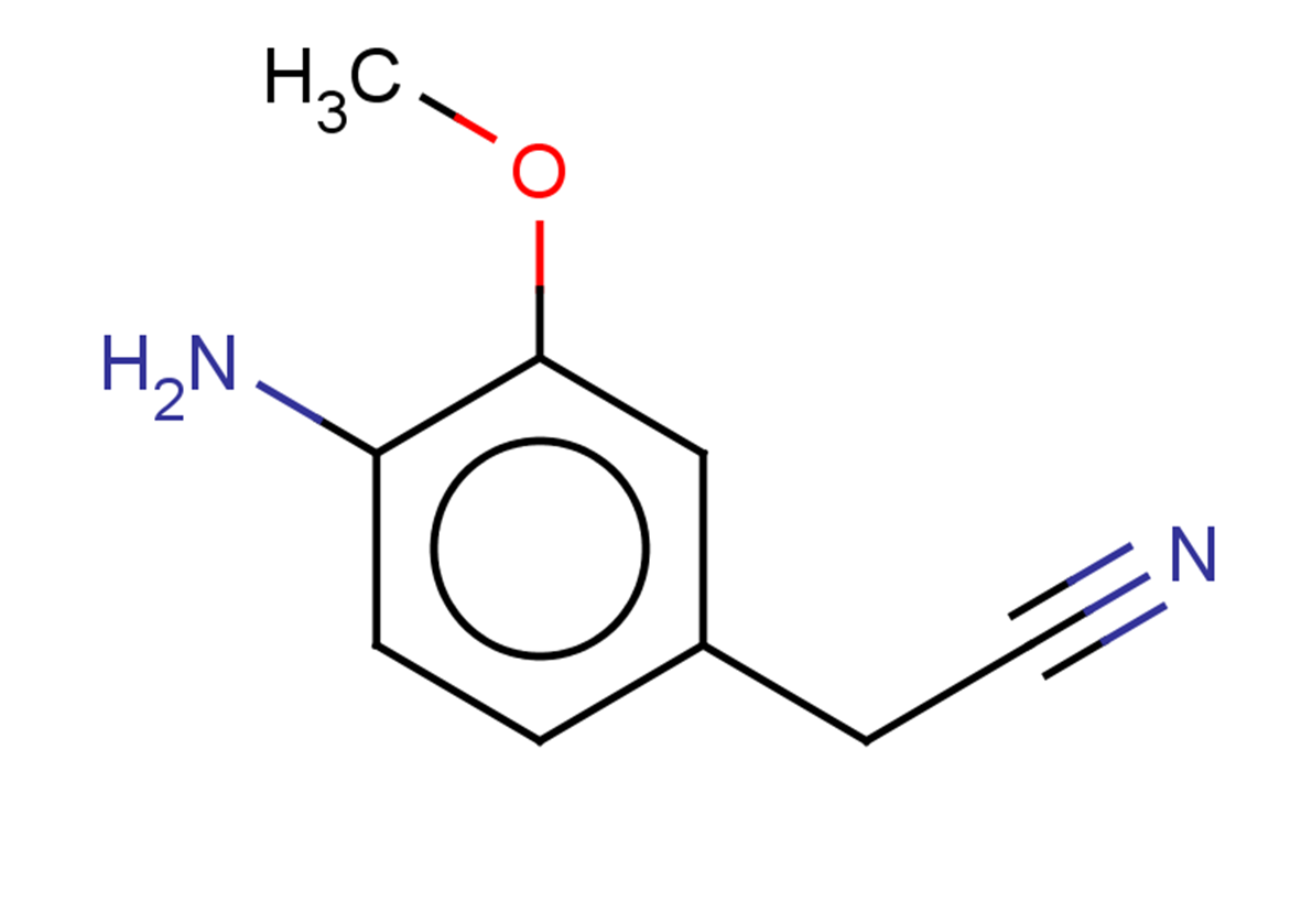 2-(4-amino-3-methoxyphenyl)acetonitrile