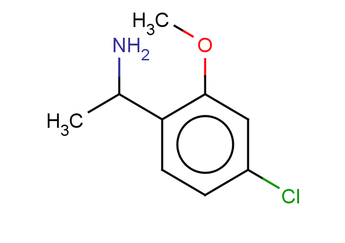 1-(4-chloro-2-methoxyphenyl)ethan-1-amine