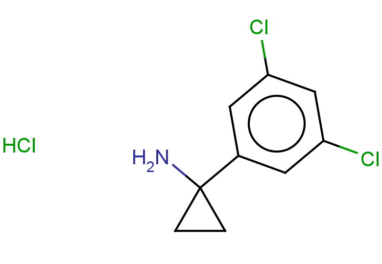1-(3,5-dichlorophenyl)cyclopropan-1-amine hydrochloride